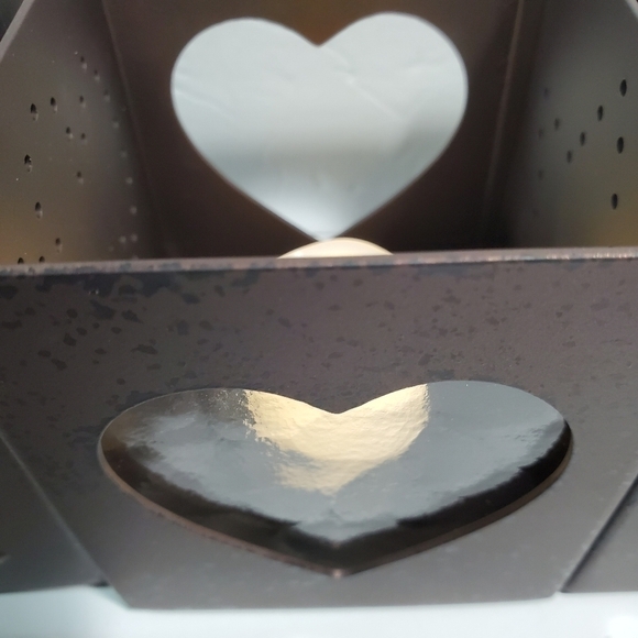 NIB Retired Partylite Celestial Lights Tealight Trio Metal glass candle holders - Picture 11 of 14